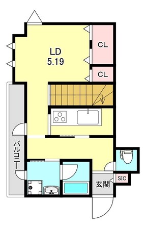 アクト1第3ビルの物件間取画像